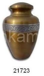 Metal Aluminium Cremation Urns, for Adult, Style : American Style