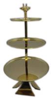 Gold Plated Wedding Cake Stand