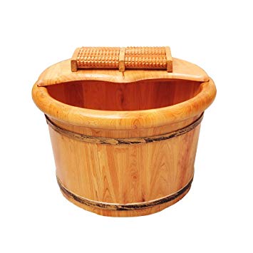 Cedar Pedicure Barrel