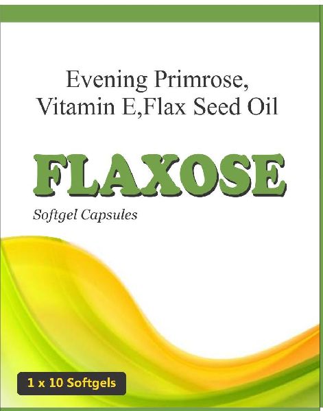 Flax Seed oil + Vitamin E + Evening Primrose