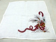 Linen napkin, for Home, Restaurant, Hotel, Technics : Handmade
