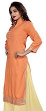 Fancy Kurti with sharara In single Color