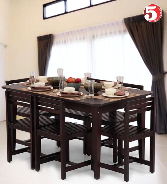 Large Rectangular Dining Table Set