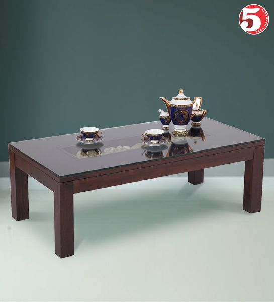 Low Wooden Coffee Table, Size : 1200 x 600 x 340ht MM