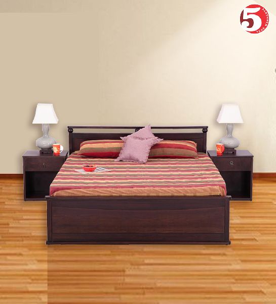 Queen Size Classic Double Bed, Size :  2040 x 1600 x 780ht MM