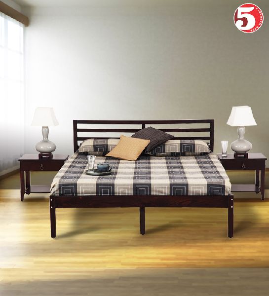 Queen Size Elegant Double Bed, Size :  2090 x 1570 x 850ht MM