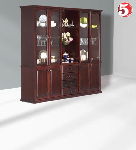 Show Piece Display Cabinet, Size :  2140 x 480 x 2100ht MM