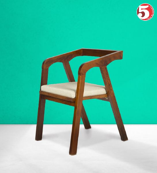 Square Back Wooden Chair