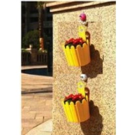 wall planter in Yellow