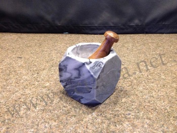 Grey Marble Mortar AND Pestle, Feature : Eco-Friendly