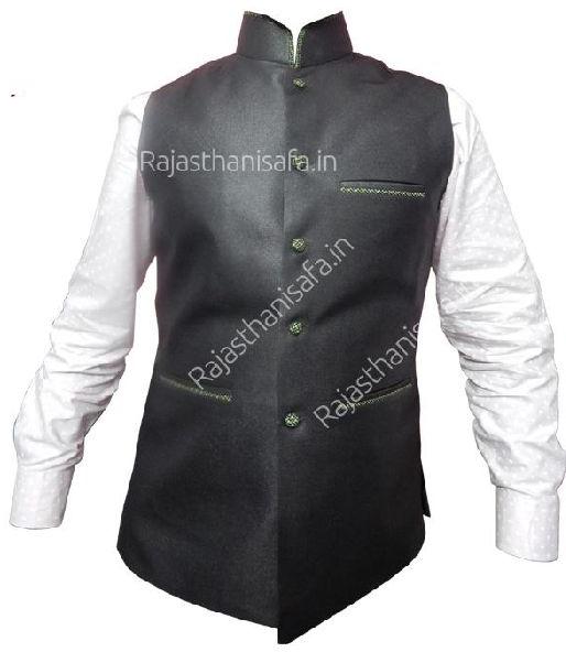 Nehru Jackets in Black Color