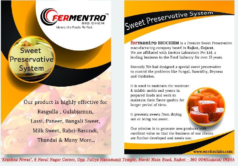 Sweets preservatives