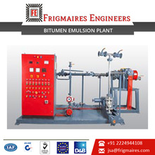 Frigmaires Bitumen Emulsion Plant, Certification : ISO