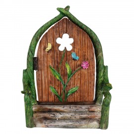 Wonderlnad Miniature Fairy Garden Flower Fairy Door