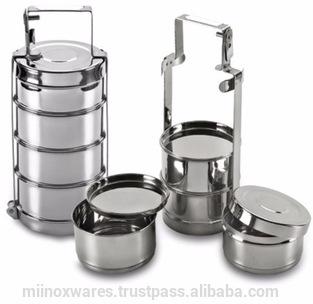 Stainless Steel Bombay Tiffin, Feature : Eco-Friendly
