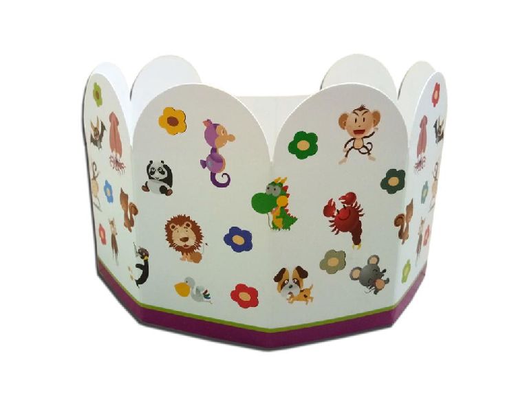 DECAGON CROWN HAT PAPER FUNNY PARTY CROWN