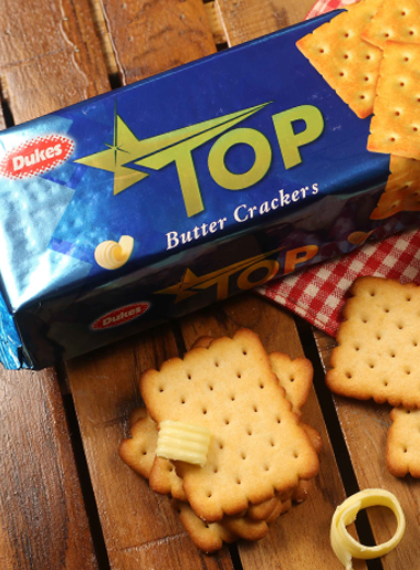 TOP BUTTER CRACKERS BISCUITS