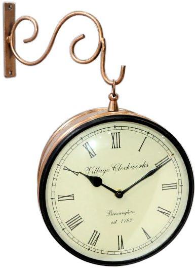 Antique handmade wall clock