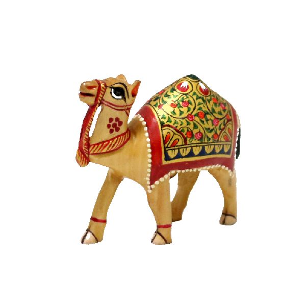 Multicolour small camel gift showpiece