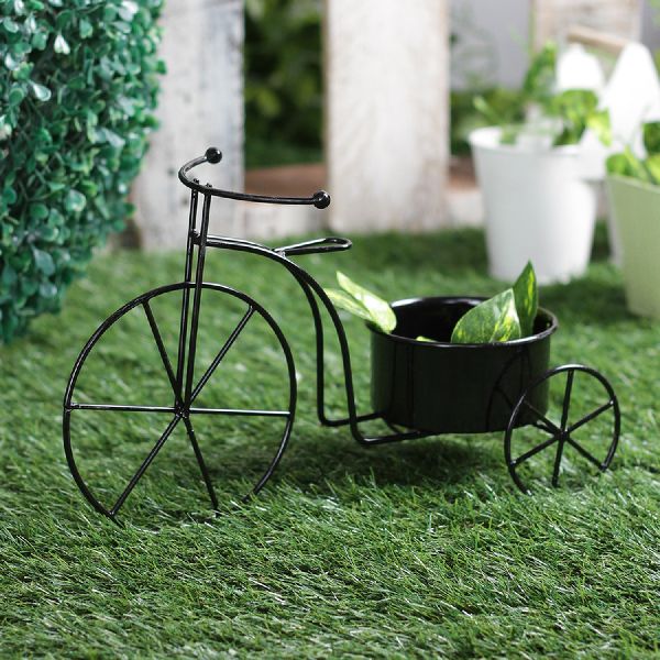 Plant Container Black Cycle