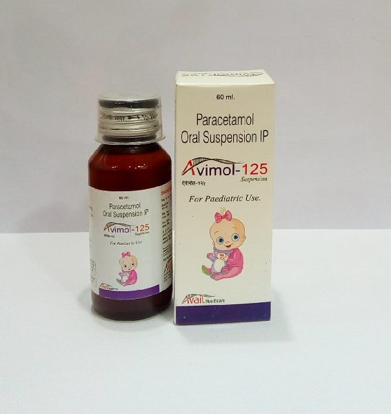 Avimol-125 Syrup, Form : Liquid