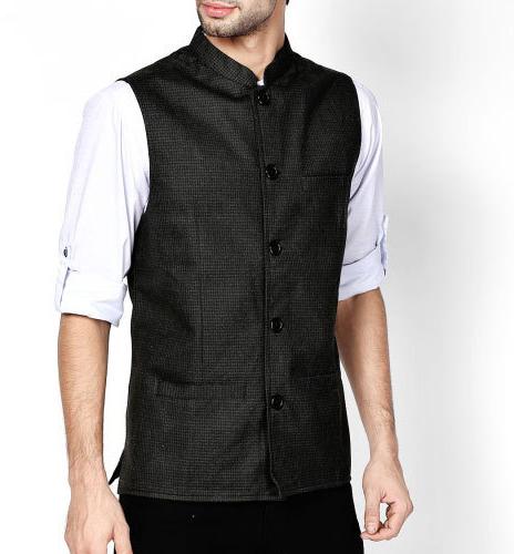 Cotton Nehru Jacket, Occasion : Formal Wear