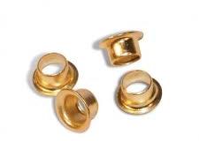 Polished Copper Eyelets, for Candles, Curtains, Garments, Shoe, Size : 140mm, 60mm