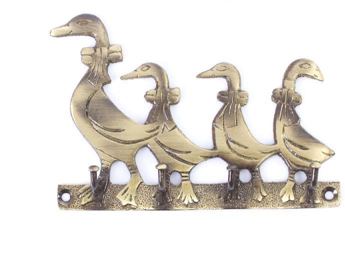 BRASS DUCKS KEY HOLDER