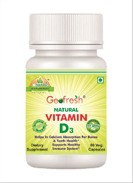 Natural Vitamin D3 Capsule