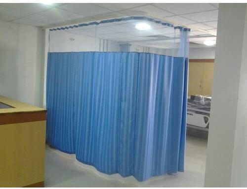 Plain Nylon Hospital Curtain, Size : All Size