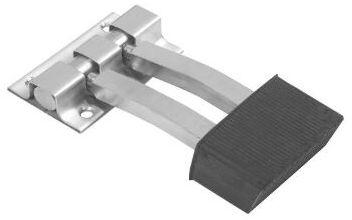 Stainless Steel Square Double Door Stopper, Length : 2.5-3inch