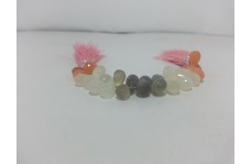 Moonstone Faceted Drops Briolette Beads