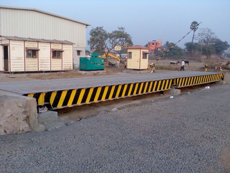 Iron Automatice Electronic Weighbridge, for Loading Heavy Vehicles, Display Type : Digital