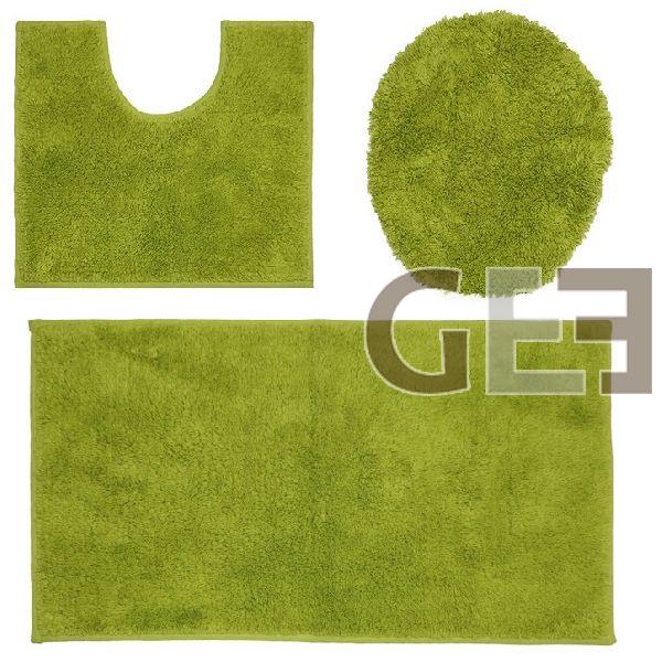 Madras Cotton Green Bath Mat Set Manufacturer In Panipat Haryana