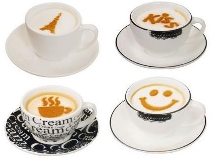 Coffee Stencils For Making Fancy ,Coffee