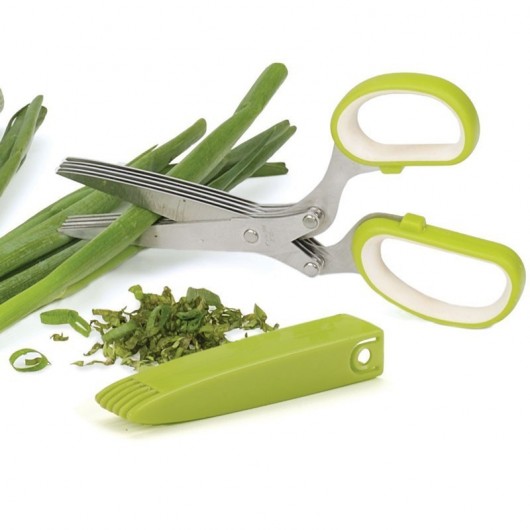 Herbs Scissor -Multi Function 5 Blade