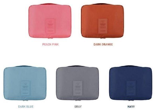 Multipocket Travel Pouch, Nylon Material