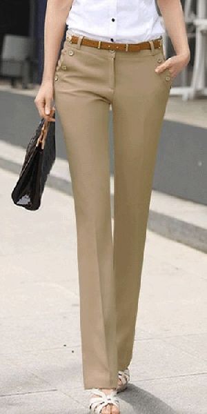 Formal cotton pants for ladies