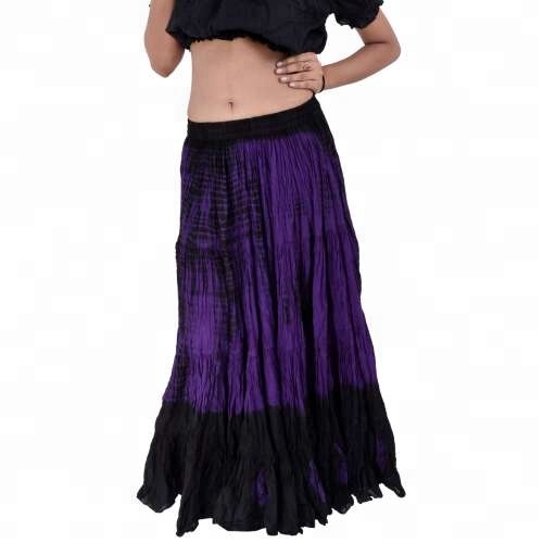 plus size new cotton long skirt everyday wear