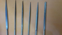 Steel needle files, Shape : Round