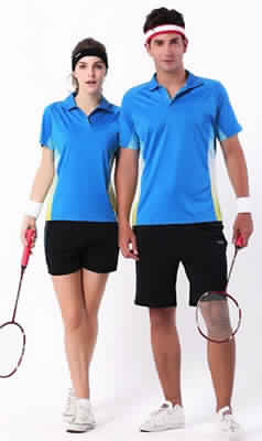 Badminton Jersey Uniform, Size : L, XL