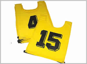 High Quality Zipper Training Bibs