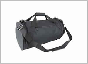 Black drum gym bag, Size : S, XL
