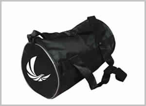 Black gym drum bag, Size : S, XL