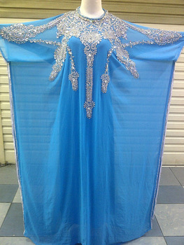 Arabic abaya caftan style prom dress, Gender : Women
