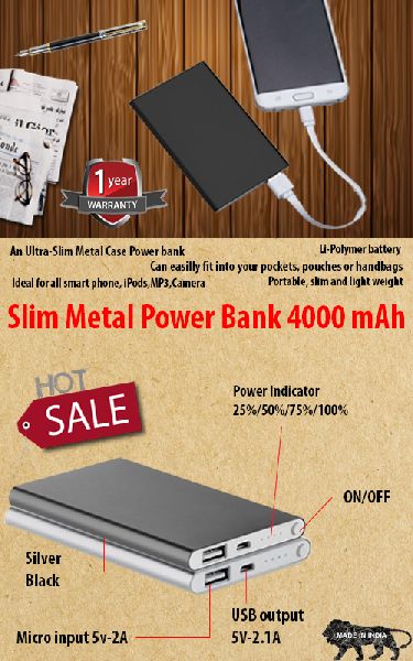 4000 MaH POWER BANK APG