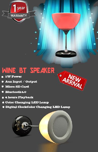 wine glass speaker