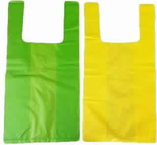 Coloured HM/HDPE Pick Up Bags