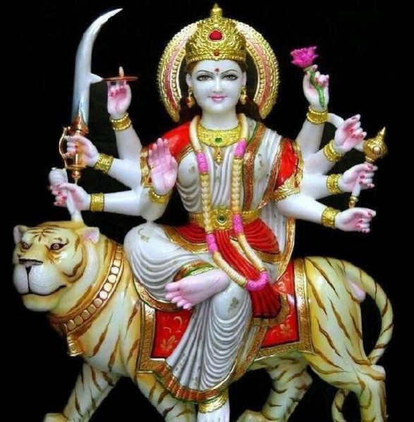 Durga Maa marble statue (Murti) Buy durga maa marble statue for best