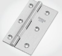 Stainless Steel Premium Assam Cut Hinges, Color : Silver